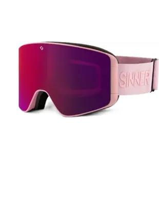 Sinner Aura Goggle Ski / Snowboard Bril (fluo Roze) Fluo Roze Mr Vt+d Pnk