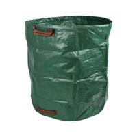 Tuinafvalzak - opvouwbaar - groot formaat - groen - 272 liter - bladeren opruimen