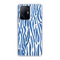 Blauwe nerven: Xiaomi 11T Pro Transparant Hoesje