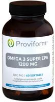 Proviform Omega 3 super EPA 1200 mg 60 Softgels