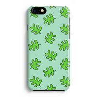 Groene blaadjes: iPhone 8 Volledig Geprint Hoesje