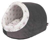 Trixie relax-iglo diamond antraciet / wit (40X35X26 CM)