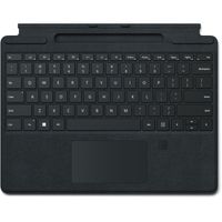 Microsoft Surface Pro Signature Keyboard with Fingerprint Reader QWERTY Engels Microsoft Cover port Zwart