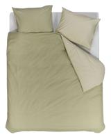 vtwonen Cozy Slub Groen dekbedobertrek