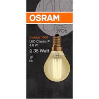 OSRAM HOMELIGHTING 4058075293496 LED-lamp Energielabel F (A - G) E14 Kogel 4 W = 35 W Warmwit (Ø x l) 45.0 mm x 78.0 mm 1 stuk(s)