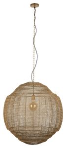 Dutchbone Hanglamp 'Meezan' 70cm, kleur Goud