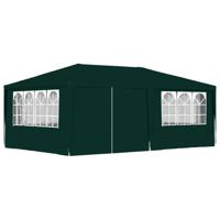 VidaXL Partytent met zijwanden professioneel 90 g/m² 4x6 m groen