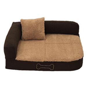 Sun Garden pallina orthopedisch hondenkussen 100x80x27 cm bruin/beige