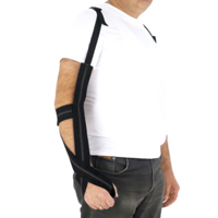 Reh4Mat STROKE Orthese - Armorthese na beroerte - L - Zwart