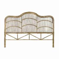 Hoofdbord DKD Home Decor Wit Natuurlijk 178 x 4 x 128 cm