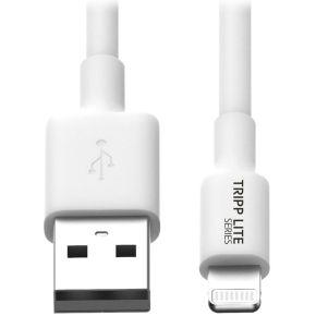 Tripp Lite M100-003-WH Lightning-kabel 1 m Wit