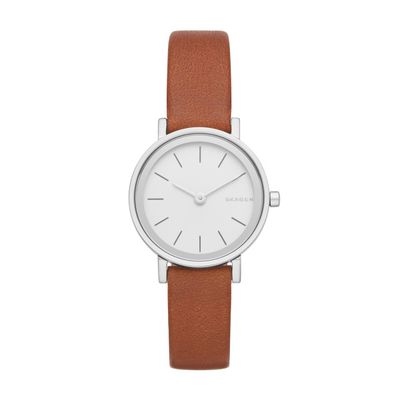 Horlogeband Skagen SKW2440 / Hald Leder Bruin 12mm