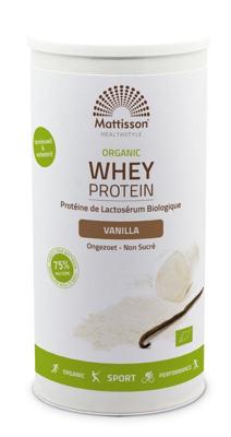 Mattisson Wei whey proteine vanille 80% bio Mattisson Wei whey proteine vanille 80% bio