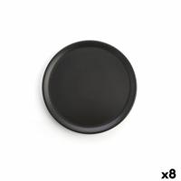 Dinerbord Anaflor Barro Anaflor Zwart Aardewerk Ø 31 cm Vlees (8 Stuks)