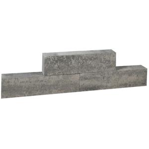 Minimaal 75! Forto Walling 60x10x10cm Grijs/Zwart - Gardenlux