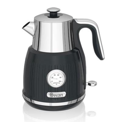 Swan Kruik Waterkoker 1.5L - Zwart - LAATSTE KANS