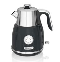 Swan Kruik Waterkoker 1.5L - Zwart - LAATSTE KANS