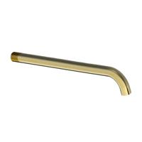 Uitloop Hotbath Cobber 30 cm Geborsteld Messing PVD (toepasbaar op CB005(T) en CB006(T)