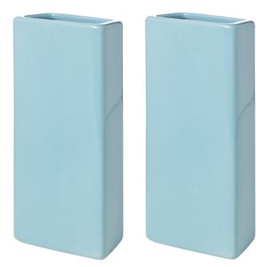 2x Radiator luchtbevochtigers bakken / waterverdamper blauw