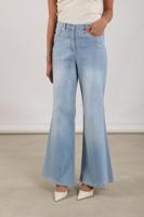 Nukus Senna Pants Nks09062 Flared 24 Bleached Denim