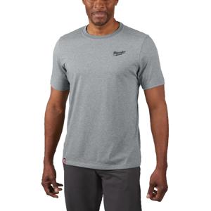 Milwaukee HT SS GR S T-shirt Hybrid short sleeve grey S - 4932492968