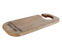 Borrelpank Tapas Time naturel mango 37x15x1,5cm