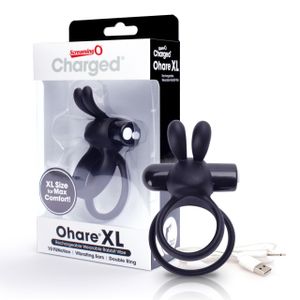 The Screaming O - Ohare XL Rabbit cockring oplaadbaar