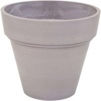 Pot - MEGA COLLECTIES - Ecostone Plantenbak - Ø 55 cm - H 51 cm - Taupe