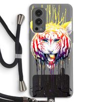 Fading: OnePlus Nord 2 5G Transparant Hoesje met koord