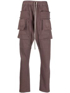 Rick Owens DRKSHDW pantalon Luxor Creatch à poches cargo - Rose