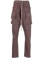 Rick Owens DRKSHDW pantalon Luxor Creatch à poches cargo - Rose - thumbnail