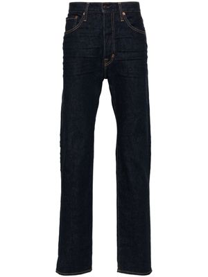 TOM FORD jean slim à taille mi-haute - Bleu