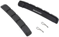 Quaxar 72mm cartridge replacement brake pads for shimano black