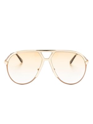 TOM FORD Eyewear lunettes de soleil Xavier à monture pilote