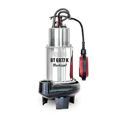 BT 6877 K VERTICAL Fecaliënpomp, 1600 W, 28,000 l/h