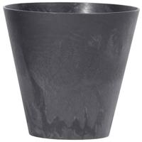 Prosperplast plantenpot - kunststof - antraciet - D40 x H37 cm