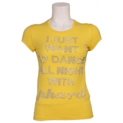 T-shirt m-m sachery day - Phard - T-shirts - Geel
