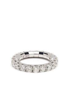 Roberto Demeglio bague en or blanc 18ct sertie de diamants - Argent