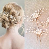 2st Festival bruiloft accessoires bruids haar Stick Floral haarspeld prachtige hoofdtooi Plait Hair Clip Vine haaraccessoires