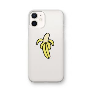 Banana: iPhone 12 Transparant Hoesje