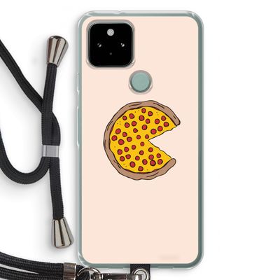 You Complete Me #2: Pixel 5 Transparant Hoesje met koord