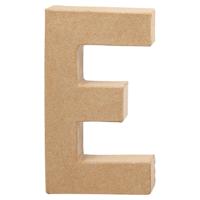 Letter Papier-maché E, 20,5cm