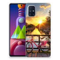 Samsung Galaxy M51 Siliconen Back Cover Amsterdamse Grachten