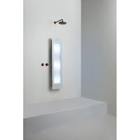 Sunshower Round Plus L infrarood + UV licht opbouw incl. Wandbeugel 185x33x12cm full body White L0600-L0101-SML0700