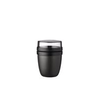 Mepal lunchpot ellipse mini nordic black