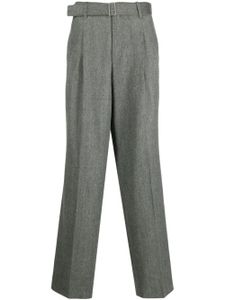 Etudes pantalon de costume à taille ceinturée - Gris