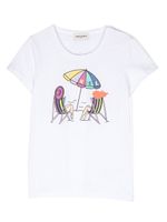 SONIA RYKIEL ENFANT t-shirt à imprimé graphique - Blanc - thumbnail