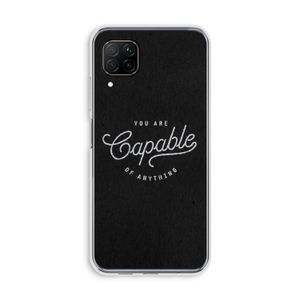Capable: Huawei P40 Lite Transparant Hoesje