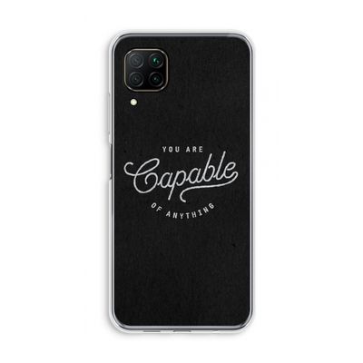 Capable: Huawei P40 Lite Transparant Hoesje