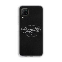 Capable: Huawei P40 Lite Transparant Hoesje